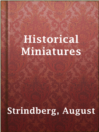 Cover image for Historical Miniatures